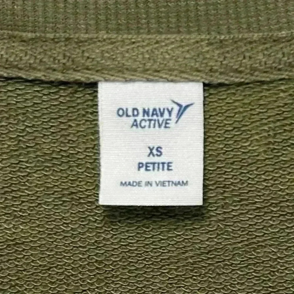 Old Navy Women Shirt Sz XS/Petite Green Active Long Sleeve Tunic Top Athleisure - Picture 4 of 7